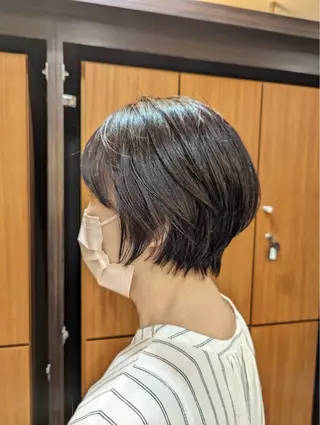 ショート カラー お悩み改善 美容師✂鷲田竜也のヘアスタイル