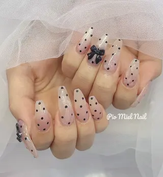 ネイル HANA 長さだしのネイルデザイン