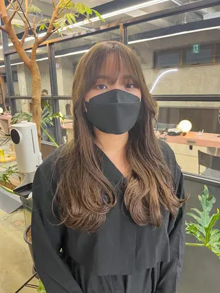 ロング 中江 友哉のヘアスタイル