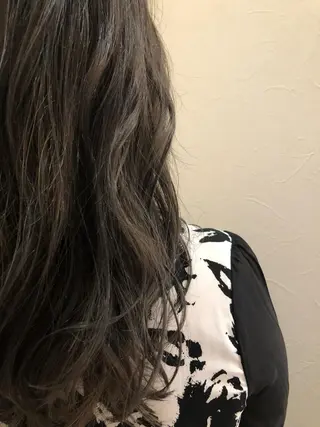 ミディアム カラー ヘアアレンジ IVY villa Suzu.のヘアスタイル