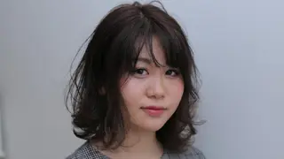 ミディアム Culumi クルミ 松井照雄/梅田茶屋町のヘアスタイル