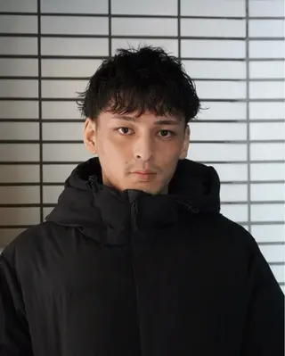 メンズ 毛流れヘア×眉 ワックス/RIKUのヘアスタイル