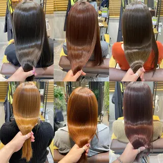 ロング ヘアアレンジ パーマ カラー 【N°deseo】 吉祥寺のヘアスタイル