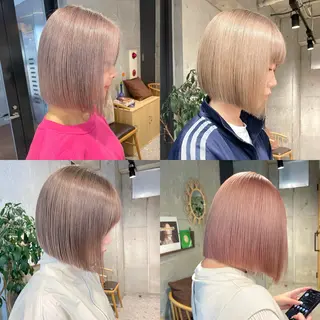 ショート カラー ❤️ダブルカラー 髪質改善❤️SAYAのヘアスタイル