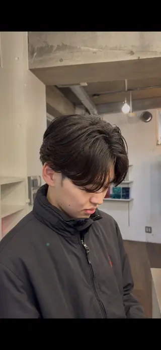 パーマ メンズ パーマ特化/ カラー/廣田歩のヘアスタイル