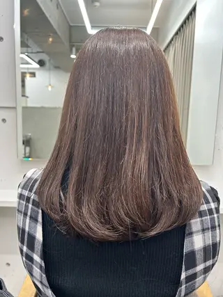 ロング 京谷 宥のヘアスタイル