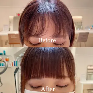 ミディアム パーマ BiBi 武田 あやのヘアスタイル