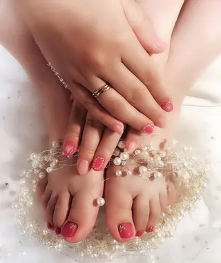 ネイル ラベンダー💖日暮里 ルル💖ネイルのネイルデザイン