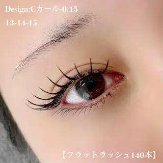 マツエク・マツパ Nanala. YURIKAのマツエク・マツパデザイン