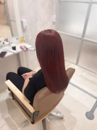 セミロング カラー 透明感🫧ナチュラル 🍀りんたろうのヘアスタイル