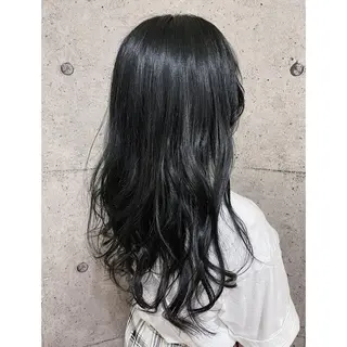ロング カラー 🦋エクステ/透明感 カラー🦋宮川莉央のヘアスタイル