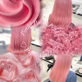カラー 合田 未来のヘアスタイル