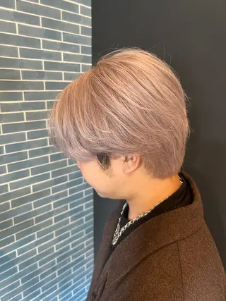 ショート カラー メンズ RUNERA TAKAのヘアスタイル