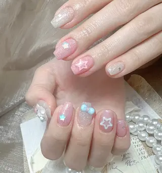 カラー  Nail 秋(アキ)のネイルデザイン