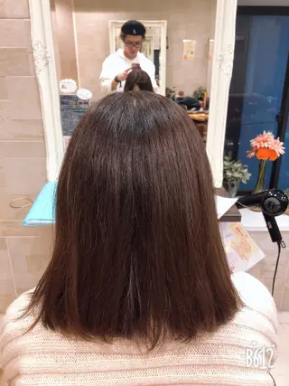 ショート 髪質改善 カラーJILLのヘアスタイル