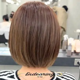 ミディアム Endearing 銀座/レイヤーカットのヘアスタイル