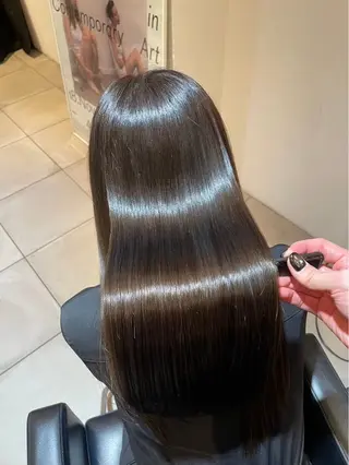 🐏Yuna＊透明感 ハイトーンカラー✨のヘアスタイル