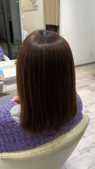 ミディアム パーマ 橋本叶夢/ お洒落hairのヘアスタイル