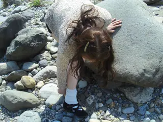 ロング 前川 瑞希のヘアスタイル