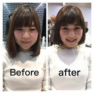 ショート カラー 中村 美穂のヘアスタイル