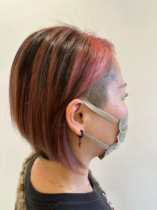 ショート 鈴木 華枝のヘアスタイル