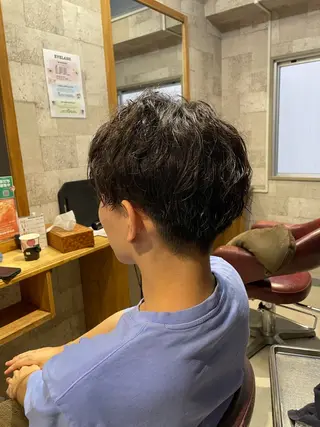 ショート パーマ メンズ メンズパーマ屋さん /yuki☃️💭のヘアスタイル