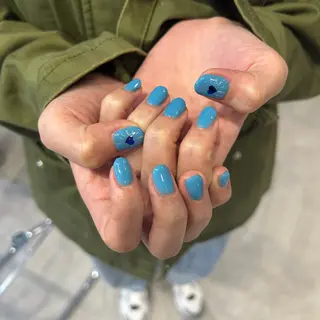 ネイル SHELLTOKYO 💜Kazamakiのネイルデザイン