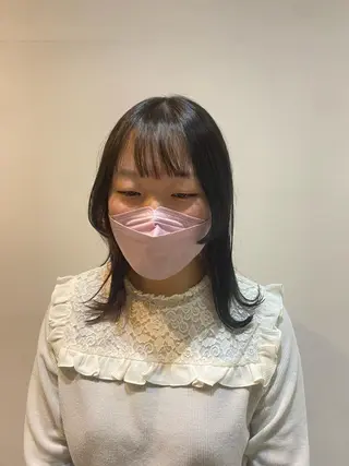 ミディアム カラー 大人かわいい×艶髪 🤍塩川のヘアスタイル