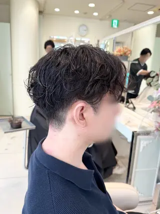 パーマ メンズ 【𝐀𝐬𝐡-池袋 】ひな💭🎀のヘアスタイル