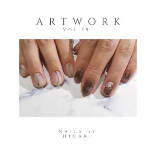 ショート カラー キッズ ネイル マツエク・マツパ illum hicariのネイルデザイン