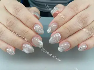 ネイル 神田 ココナッツのネイルデザイン