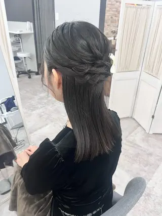 ヘアアレンジ 玉城 里奈のマツエク・マツパデザイン