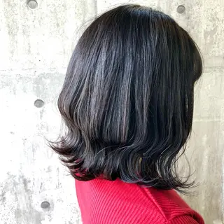 ミディアム 菅沢 奈生のヘアスタイル