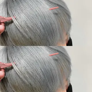 ショート カラー メンズ ハイトーン特化 川井優汰のヘアスタイル