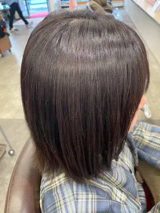 ミディアム ボブ🫧透明感カラー 💎Sayakaのヘアスタイル