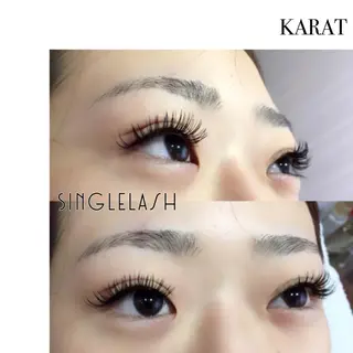 マツエク・マツパ ★KAEDE★伊勢崎 【KARAT】のマツエク・マツパデザイン