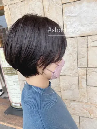 ショート F-LILA (リラ)Ainaのヘアスタイル