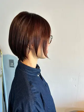 ショート shiho/レイヤー /透明感カラーのヘアスタイル