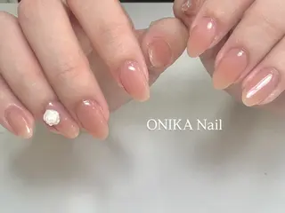 ミディアム Momoka 🦋のネイルデザイン