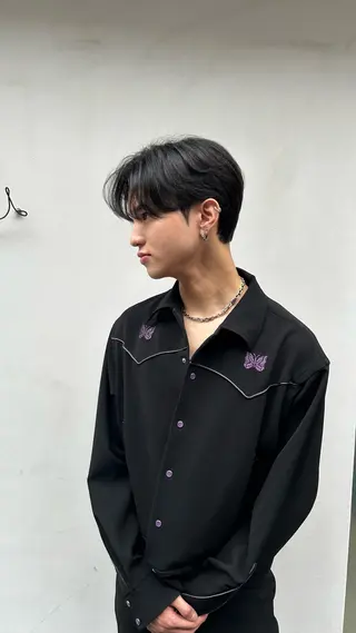 メンズ 隈元 光のヘアスタイル