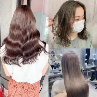 セミロング カラー 【毎朝セット3分】 メンズパーマ　真人のヘアスタイル