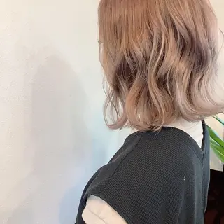 ミディアム 🕊mtm🫧梅田/ 定額制/透明感/艶髪のヘアスタイル