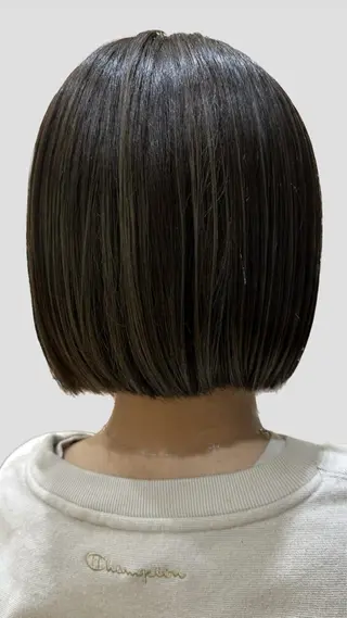 ミディアム Koyuki /透明カラー/ボブのヘアスタイル