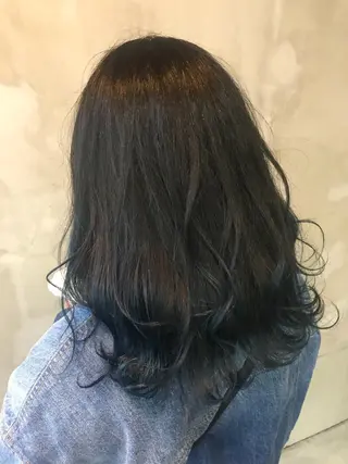 ミディアム カラー Rayt hair レイトヘアーのヘアスタイル