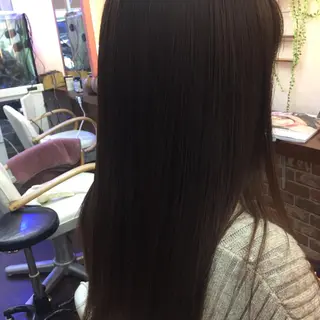 セミロング パーマ 桧山 真のヘアスタイル