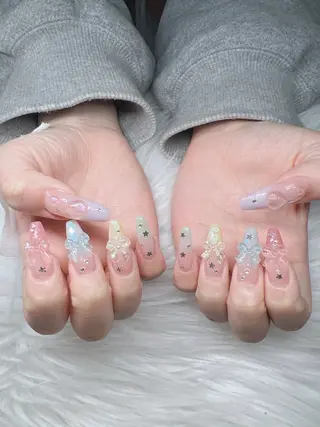 ネイル Lee Nails チップ長さだし専門店のネイルデザイン