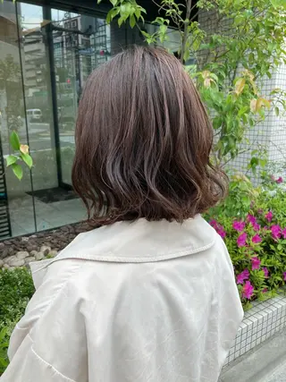 ショート ✨色持ちの良い艶 カラー✨蟹江真世のヘアスタイル