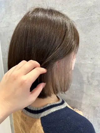 ショート カラー Picasso かせぎのヘアスタイル