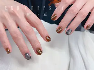 ネイル キャンアイドレッシー 新小岩のネイルデザイン