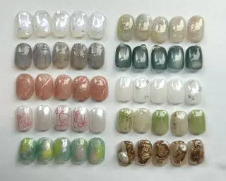 ネイル scré as Ételのネイルデザイン